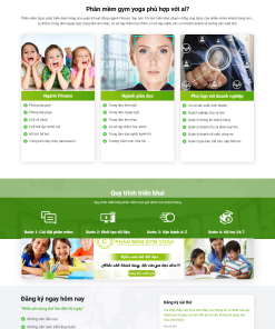 Web giới thiệu mẫu A03
