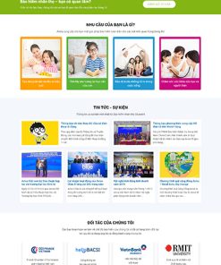 Web giới thiệu mẫu A07