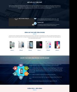 Web giới thiệu dịch vụ sửa chữa