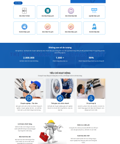 Web giới thiệu mẫu A04