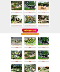 Web giới thiệu mẫu A09