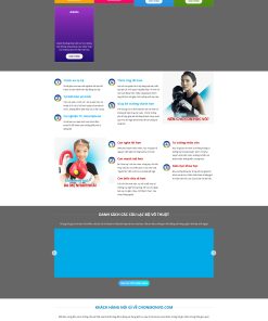 Mẫu web clb võ thuật