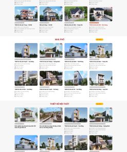 Mẫu web xây dựng và kiến trúc